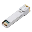 Additional Image for Módulo 10G BASE-T RJ45 SFP+SPEC: Transceiver de cobre RJ45 de 10Gbps, Plug and Play con ranura SFP+, soporta DDM (temperatura y voltaje), hasta 30 m de distancia (Cat6a o superior)