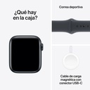 Apple Watch SE GPS 40mm Midnight Aluminium Case with Midnight Sport Band - S/M