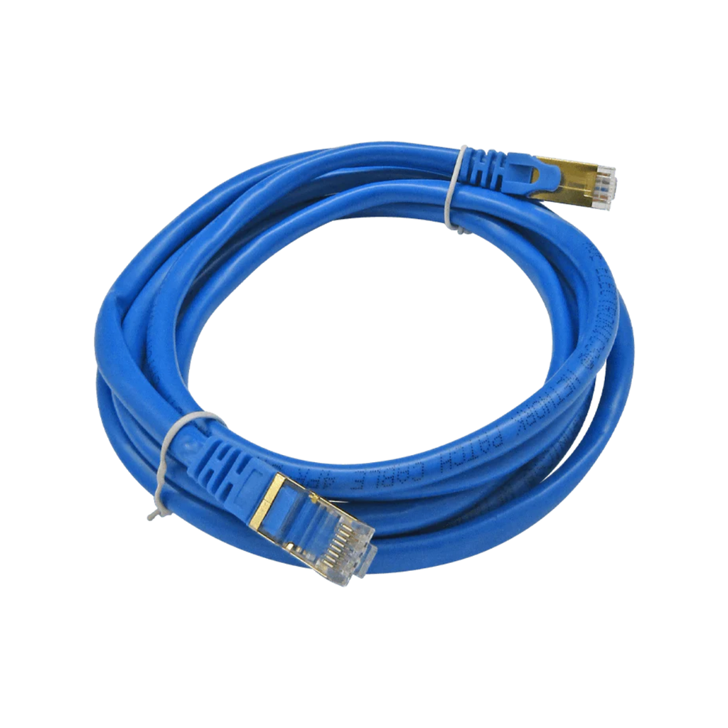 CABLE PATCHCORD UTP CAT6A 2M 26AWG 10Gbps CCA 80% PVC AZUL XUE®