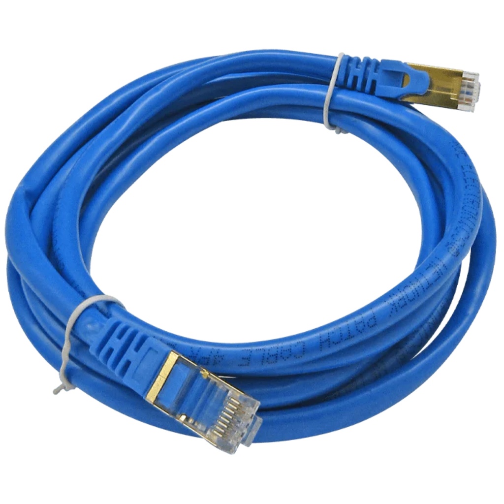 CABLE PATCHCORD UTP CAT6A 2M 26AWG 10Gbps CCA 80% PVC AZUL XUE®