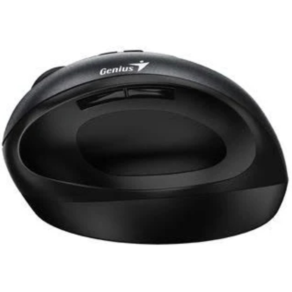 Mouse Inalámbrico Genius Diseño Vertical Ergo 8300S Color Negro