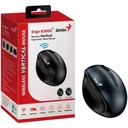 Mouse Inalámbrico Genius Diseño Vertical Ergo 8300S Color Negro