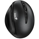Mouse Inalámbrico Genius Diseño Vertical Ergo 8300S Color Negro