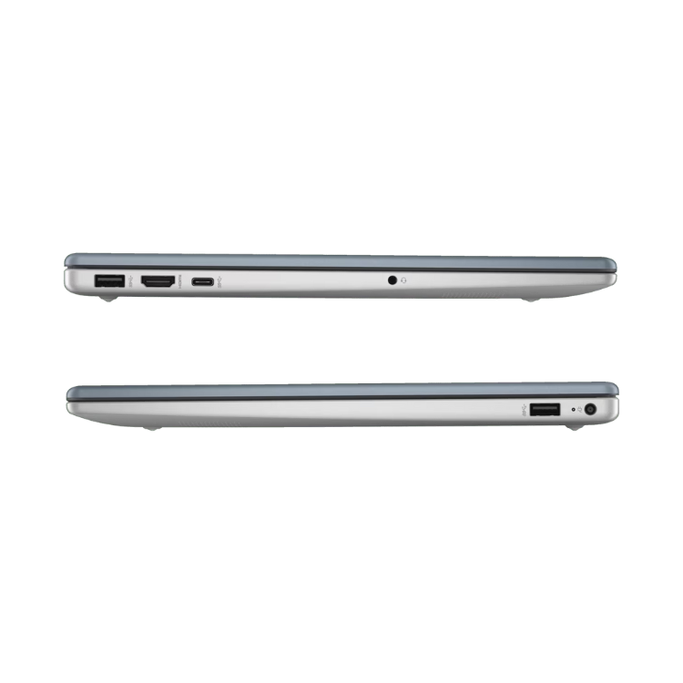 Portátil HP Laptop 15-fc0008la  AMD Ryzen 5 7520U (serie 7000) 8 GB LPDDR5  512 GB SSD  Pantalla 15.6″ FHD IPS antirreflejo Windows 11 Home  Azul claro / Plata Natural