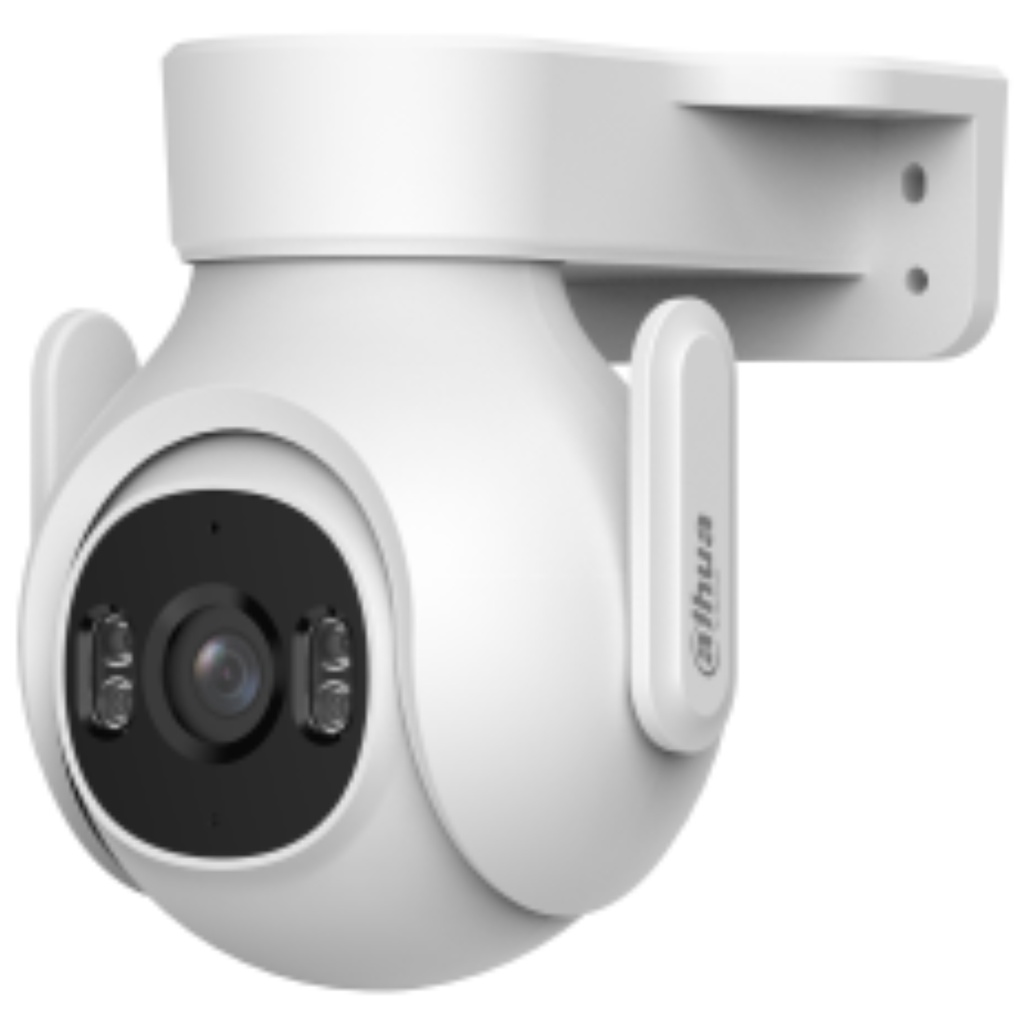 Cámara De Seguridad Dahua Foco Fijo, WIFI, 5MP, PT, P66, IR Hasta 10 MTS Color Blanco