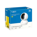 Camara Wifi Tp-Link Tapo C210 2K Giratoria Voz App Celular - Blanco