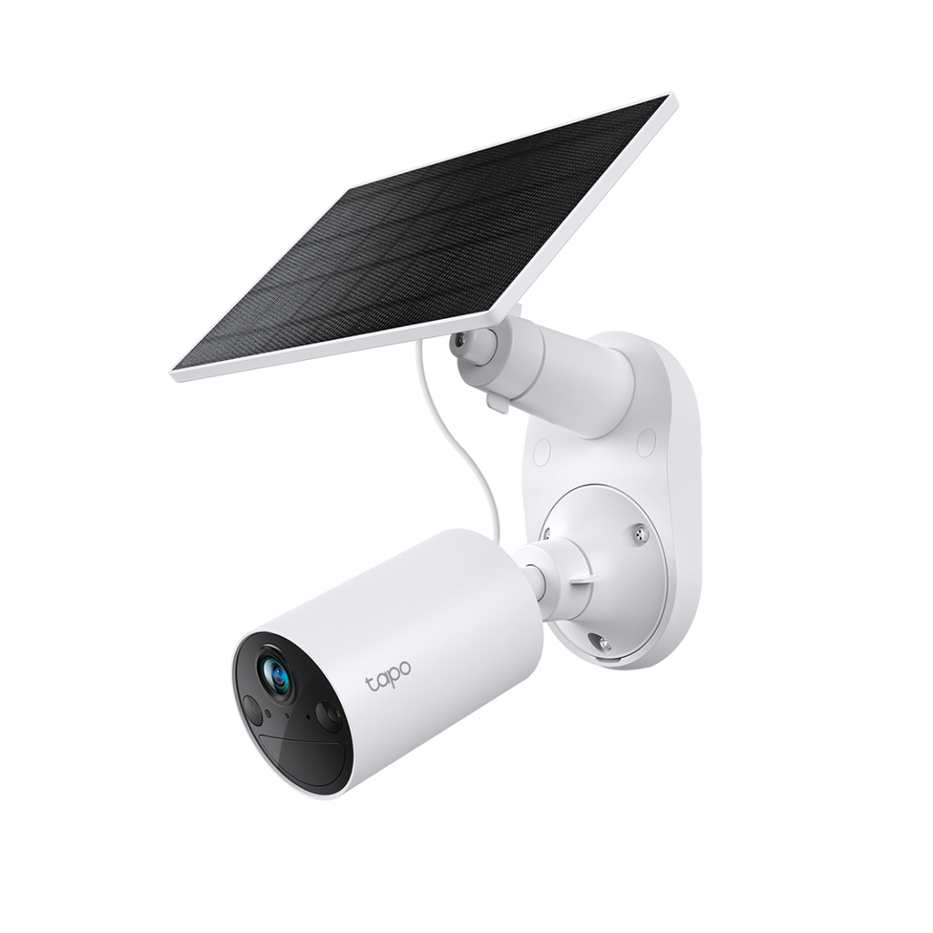 Kit de cámaras de seguridad 2K con batería recargable, visión nocturna en color, detección inteligente de movimiento y resistencia al agua IP65 para exteriores.