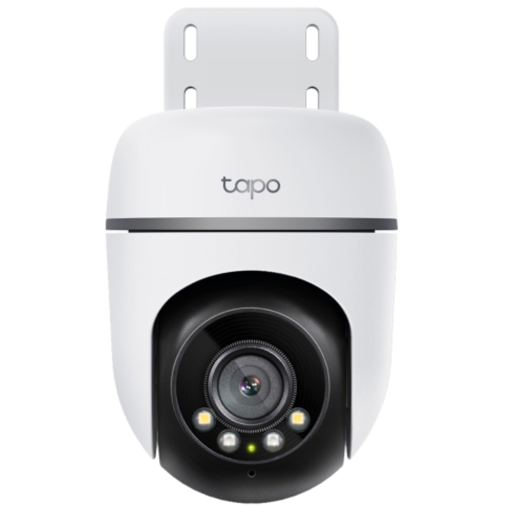 Cámara De Seguridad TP-LINK TC-41 WI-FI De 360 Grados Para Exteriores Con Vista 2K Y Detección IA Color Blanco