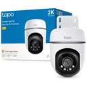 Cámara De Seguridad TP-LINK TC-41 WI-FI De 360 Grados Para Exteriores Con Vista 2K Y Detección IA Color Blanco