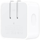 Adaptador De Corriente Apple 35W Dual USB-C Compacto Color Blanco