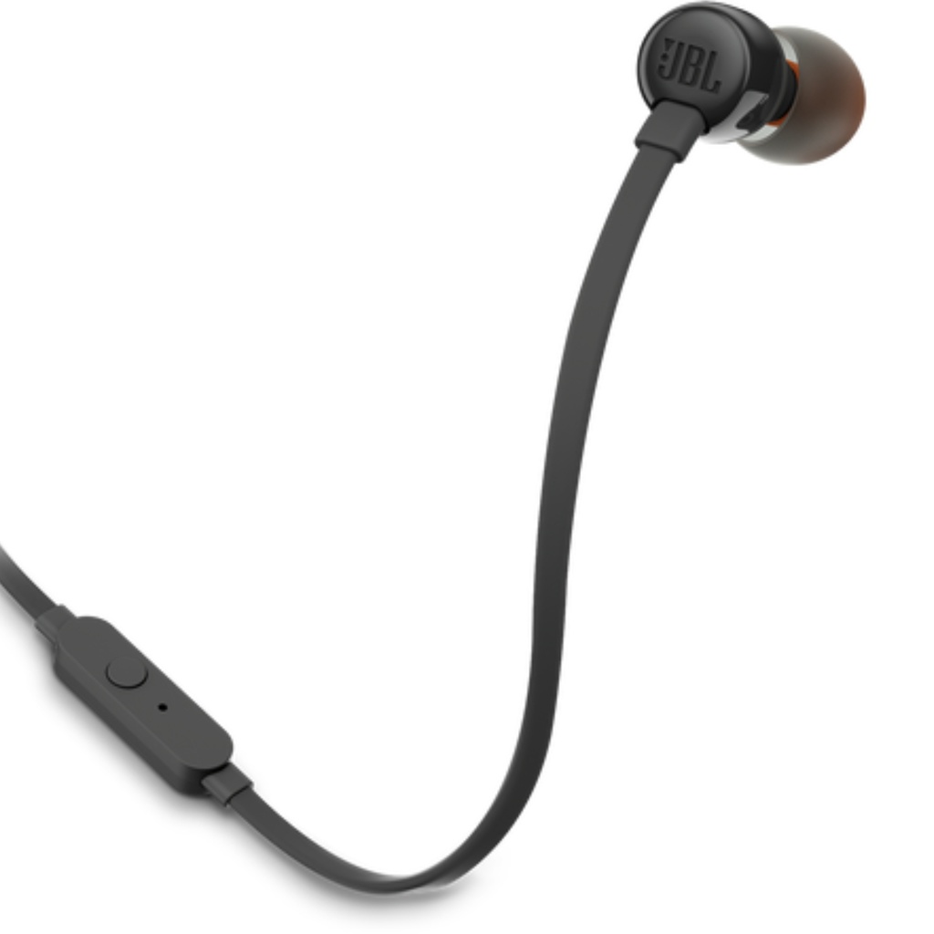 Audífonos Alámbricos JBL Intraaurales Tune 110 Color Negro