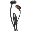 Audífonos Alámbricos JBL Intraaurales Tune 110 Color Negro