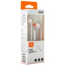 Audífonos Alámbricos JBL Intraaurales Tune 110 Color Blanco