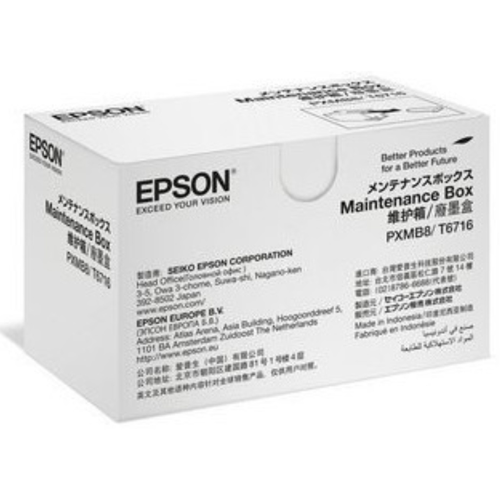 Caja De Mantenimiento Epson C12C938211 - WF C53X0 /58X0 (50.000 Páginas)