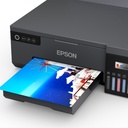 Impresora Epson Fotográfica Inalámbrica Wifi Ecotank L8050 Color Negro
