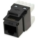 Jack Conector Hembra Furukawa Multilan Para RJ45 CAT6-180°/90° Color Negro