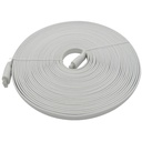 Cable Xue HDMI Plano 4K 2160P V2.0 15M ARC 18Gbps 19+1 Garantía 1 Año Blanco