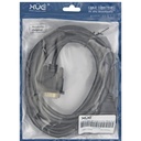 Cable XUE VGA 3M HDB15 15-PINES (3+6) 30AWG CU OD:6.0MM C/Filtros Negro
