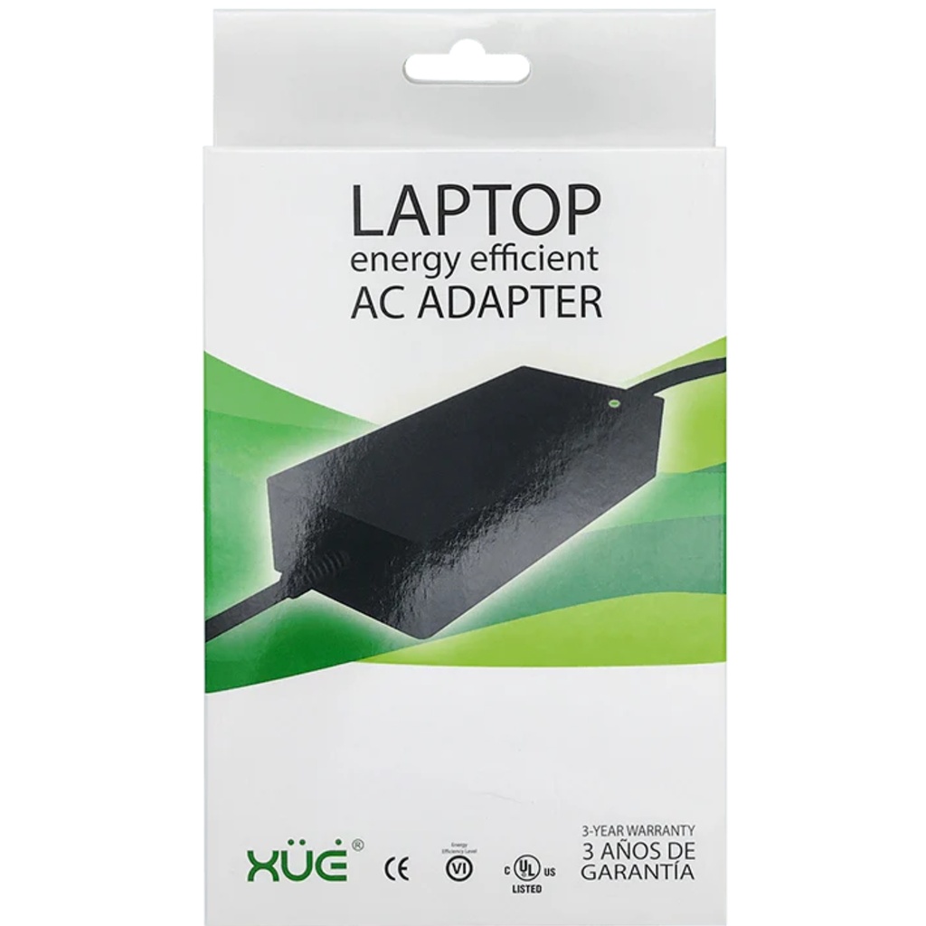 Cargador XUE De Corriente Para Portátil ASUS 19V-2.37A 45W/4.0X1.35 (Wall) Negro 