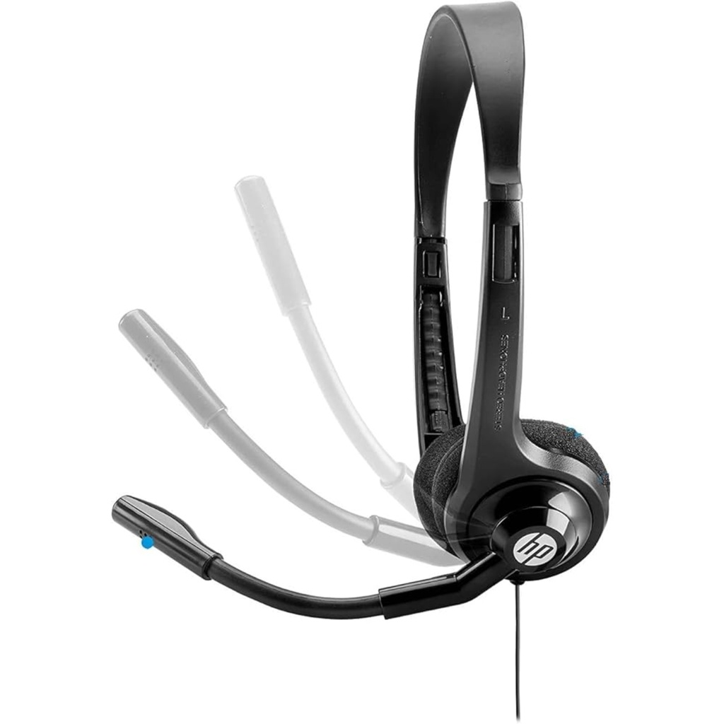 Audífonos Alámbricos HP Con Micrófono HP Boom150 Color Negro