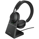 Audífonos Diadema Inalámbricos Jabra Evolve 2 65 Link 380a MS Stereo Negros
