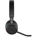 Audífonos Diadema Inalámbricos Jabra Evolve 2 65 Link 380a MS Stereo Negros