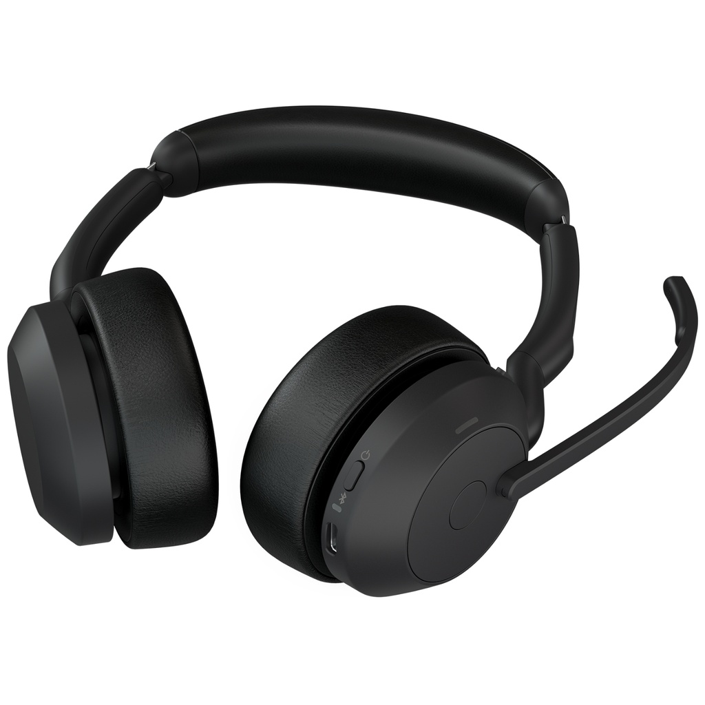 Audífonos Diadema Inalámbricos Jabra Evolve2 55 UC Stereo USB-C Headset Negros