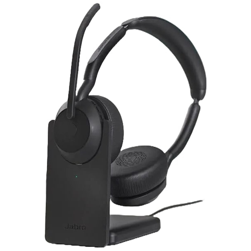 Audífonos Diadema Inalámbricos Jabra Evolve2 55 UC Stereo USB-C Headset Negros