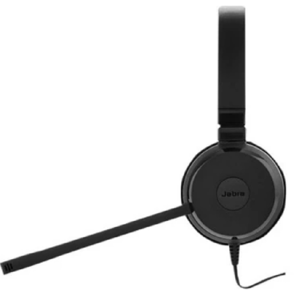 Audífonos Diadema Alámbricos Jabra Evolve 30 II Stereo MS USB C/A Ada Negros