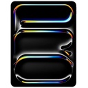 IPad Pro Apple De 13" WiFi 256GB Con Vidrio Estándar Color Negro Espacial 