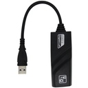 Convertidor XUE USB 3.0 A RED GIGABIT 10/100/1000 RJ45 Negro