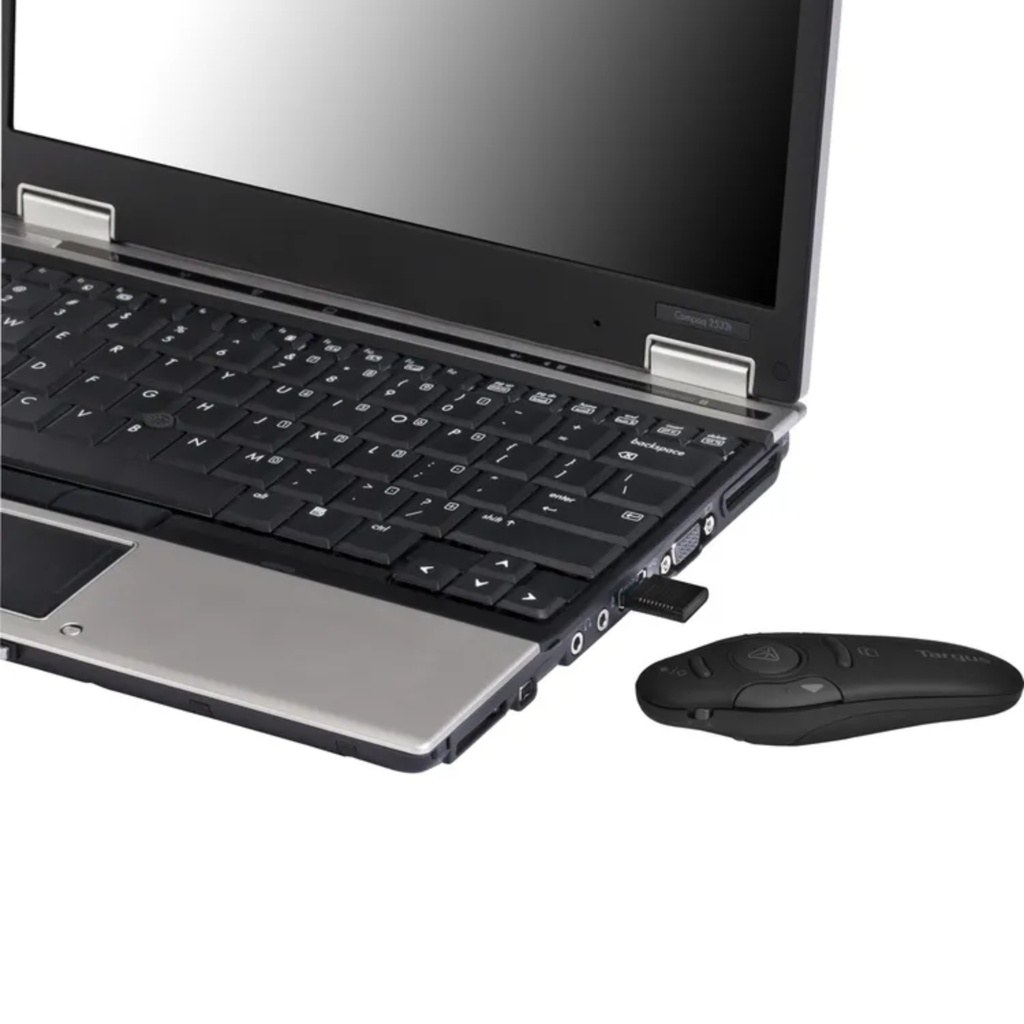 Presentador Targus Inalámbrico USB Con Laser AMP16US Color Negro