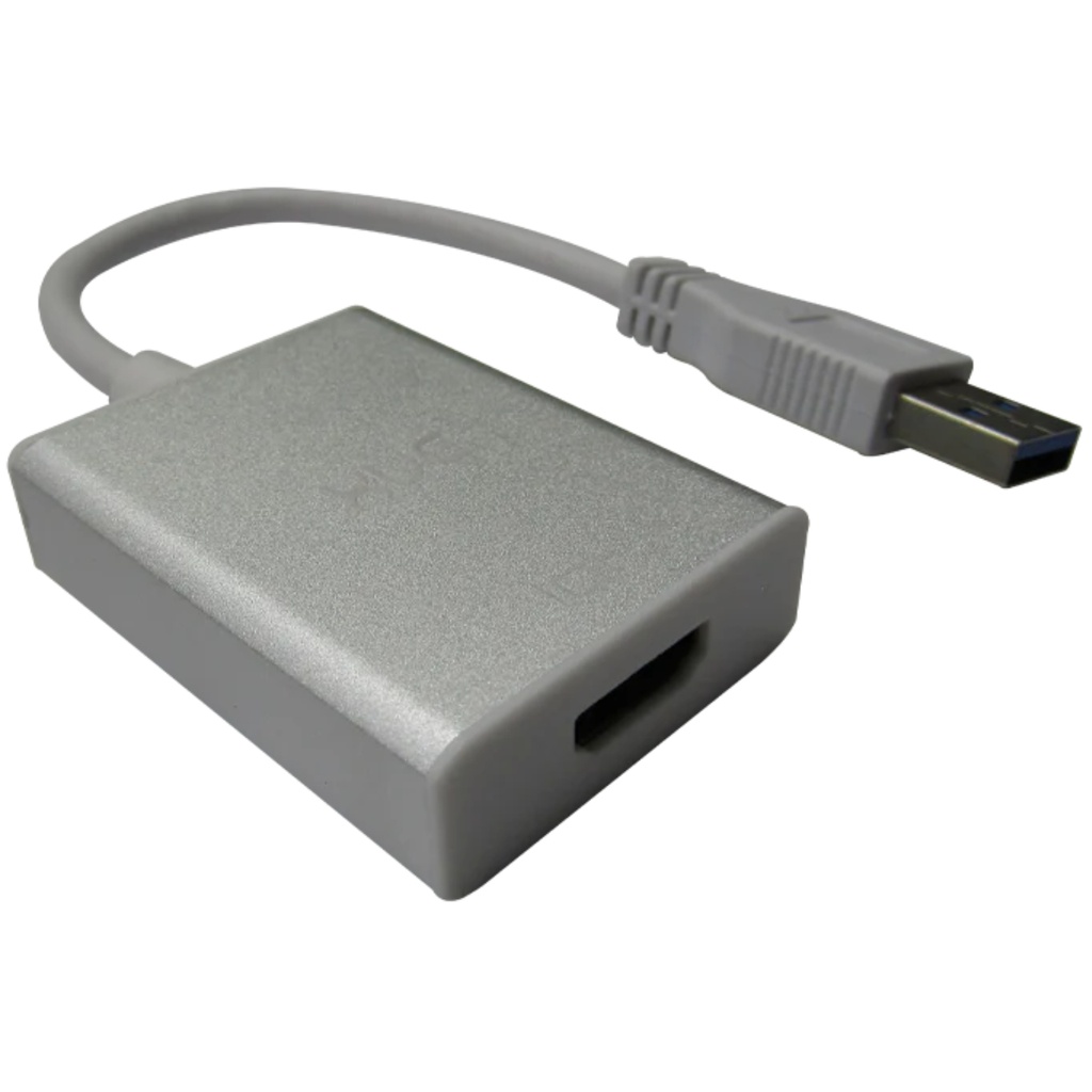 Convertidor XUE USB 3.0 A HDMI Hembra 1080P Garantía 1 Año Color Gris