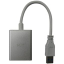 Convertidor XUE USB 3.0 A HDMI Hembra 1080P Garantía 1 Año Color Gris