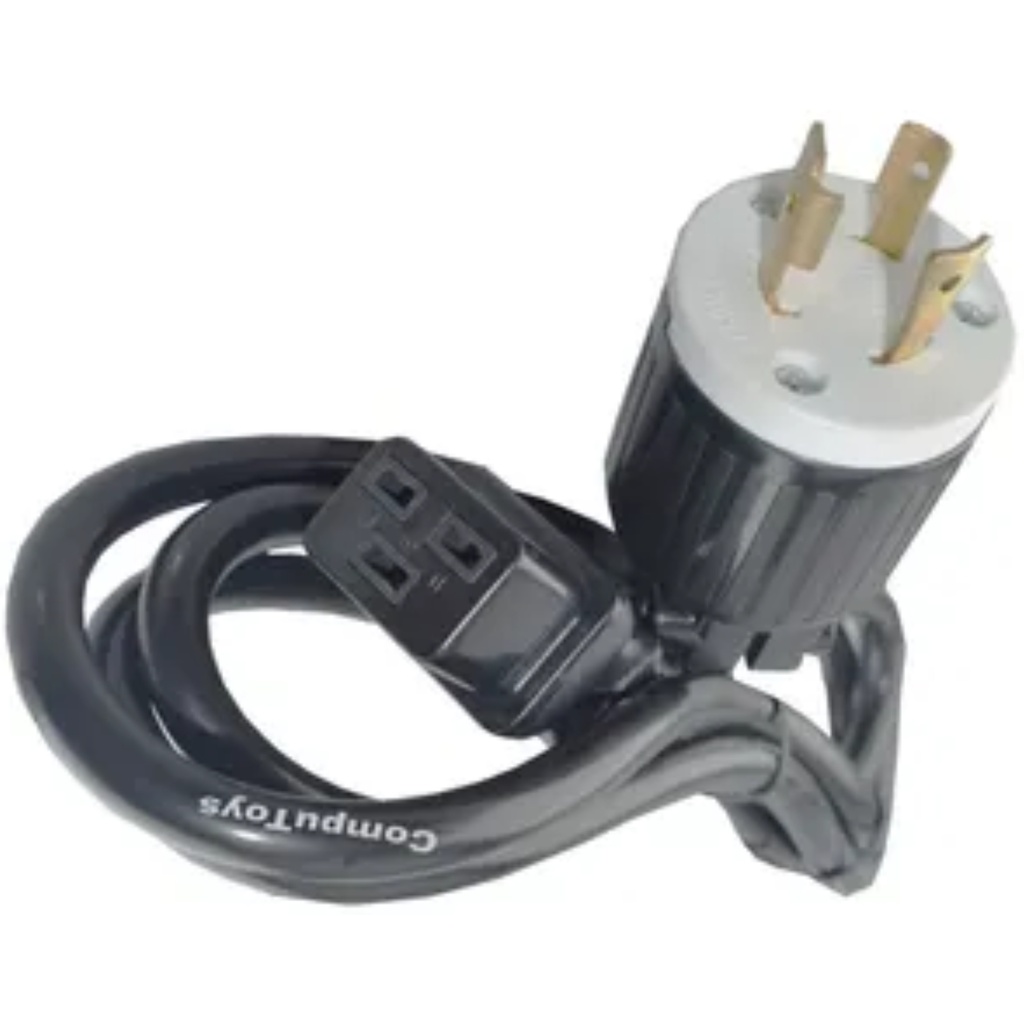 Cable De Alimentación Para Servicio Pesado C19 A L6-20P Homologado