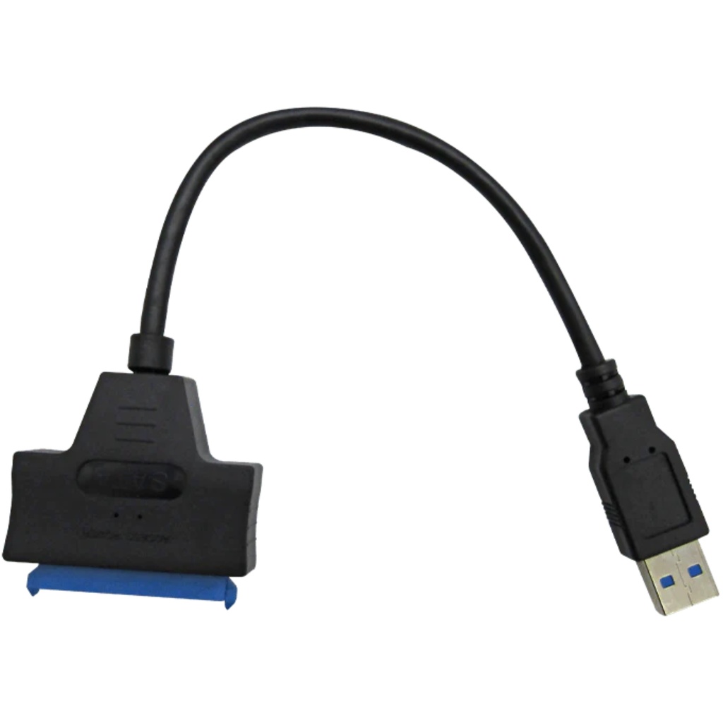 Adaptador USB 3.0 A SATA Macho - Hembra Homologado
