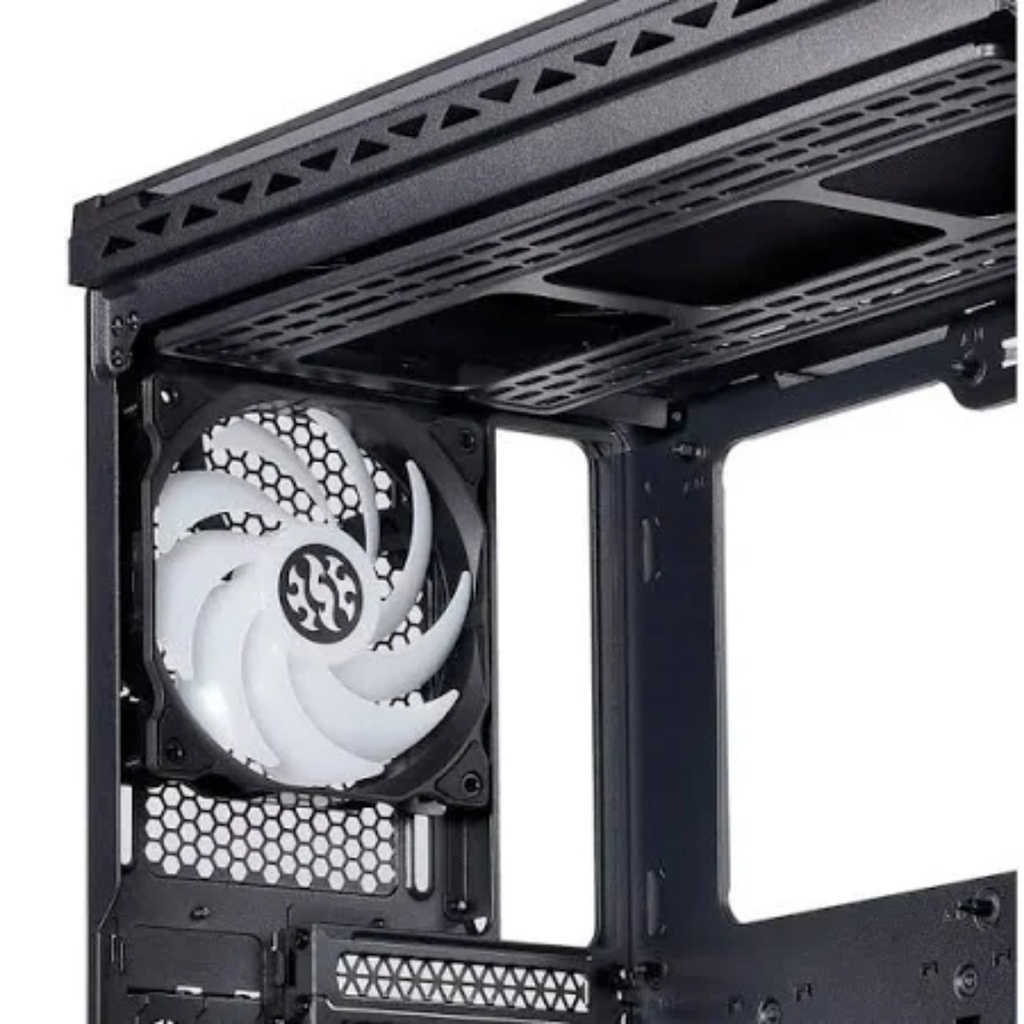 Superchasis Gamer XPG By ADATA BATTLECRUISER, Vidrio Templado X4 / 4 Fan Cooler ARGB, Color Negro