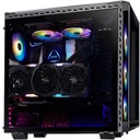 Superchasis Gamer XPG By ADATA BATTLECRUISER, Vidrio Templado X4 / 4 Fan Cooler ARGB, Color Negro