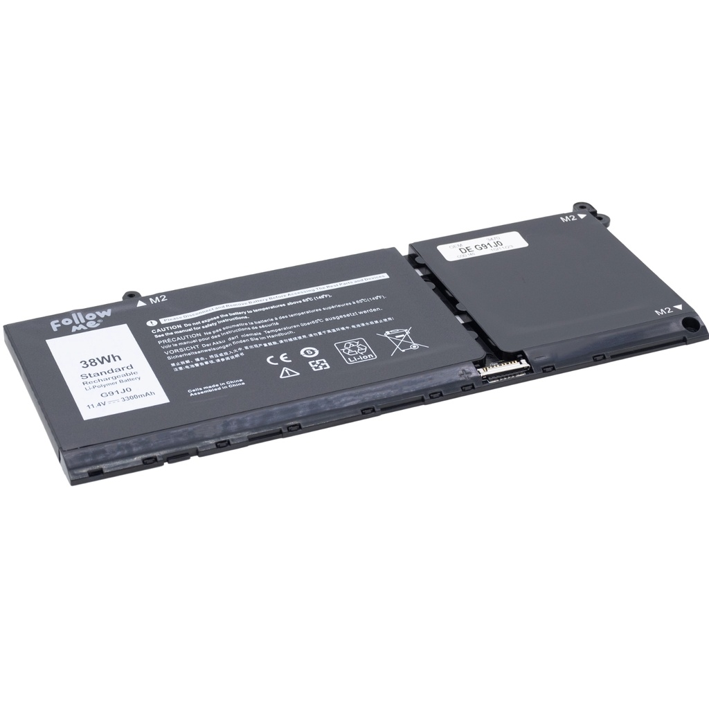Batería Follow Me Para Portátil DELL INSPIRON 5310, G91J0 Genérica   