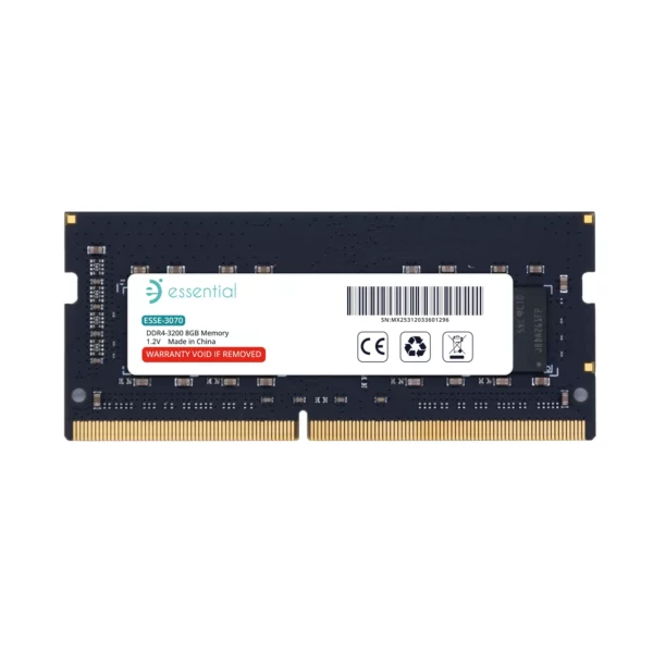 MEMORIA DDR4 8GB PARA PORTATIL ESSENTIAL 3200MHZ