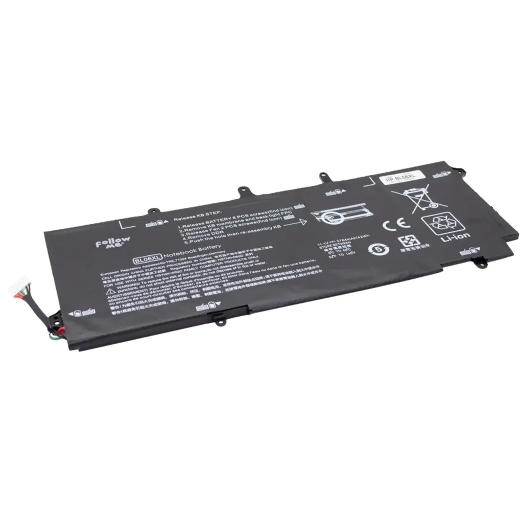 Batería OEM Para Portátil HP FOLIO 1040 G1 BL06XL Genérica 
