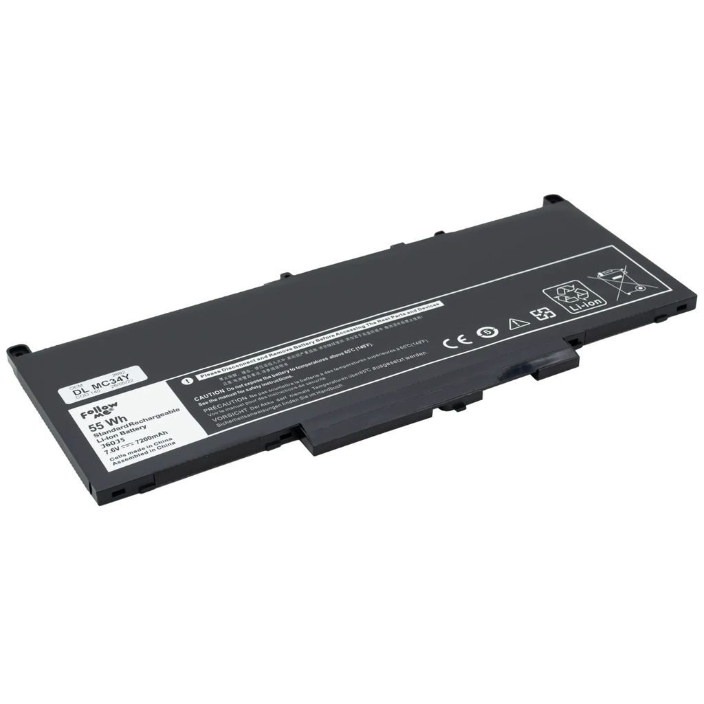 Batería Para Portátil DELL E7270 A7470 Genérica 