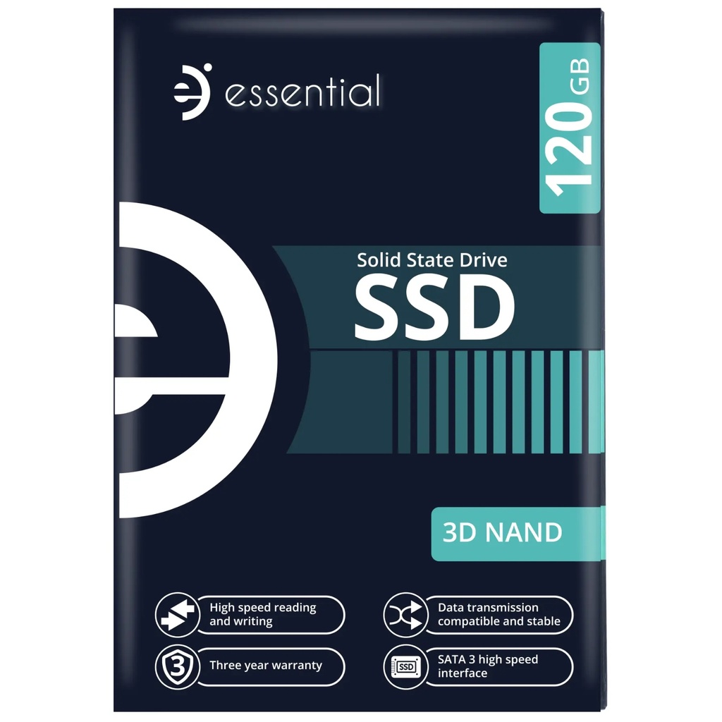 Disco Duro Estado Sólido SSD 120GB Essential 2.5 Genérico 