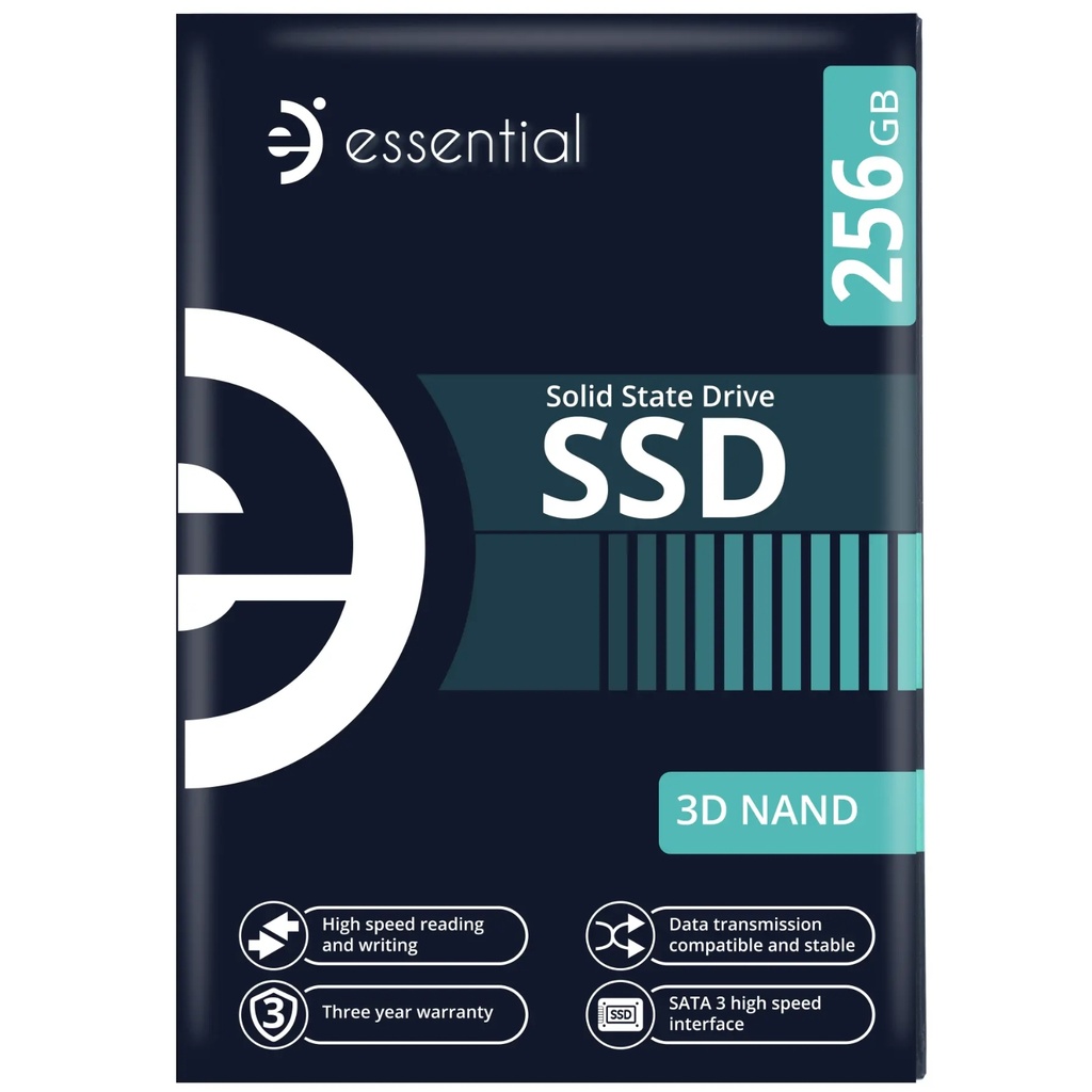 Disco Duro Estado Sólido SSD 256GB Essential 2.5 Genérico 