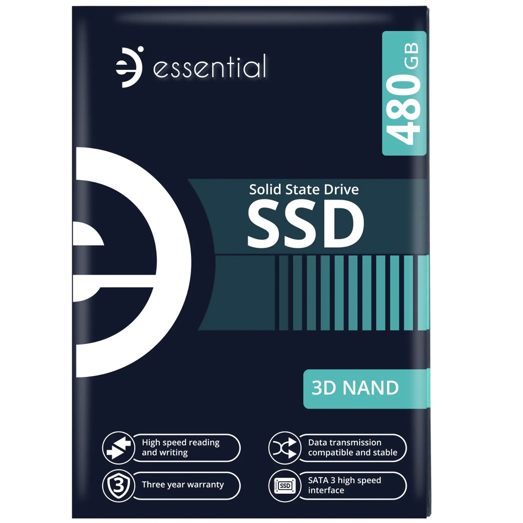 Disco Duro Estado Sólido SSD 480GB Essential 2.5 Genérico 