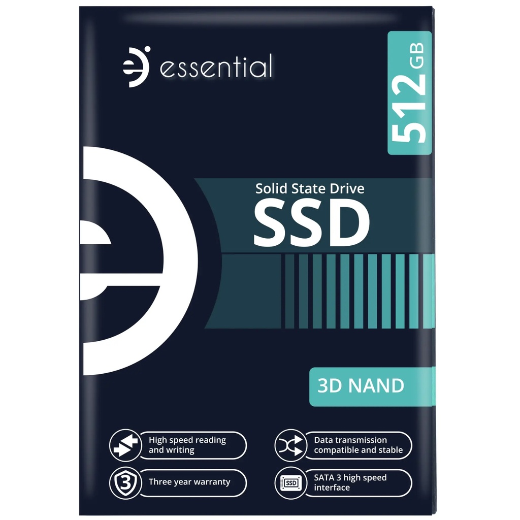 Disco Duro Estado Sólido SSD 512GB Essential 2.5 Genérico 