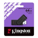 USB Kingston 64GB 3.2 DataTraveler Exodia S (Black/Black)
