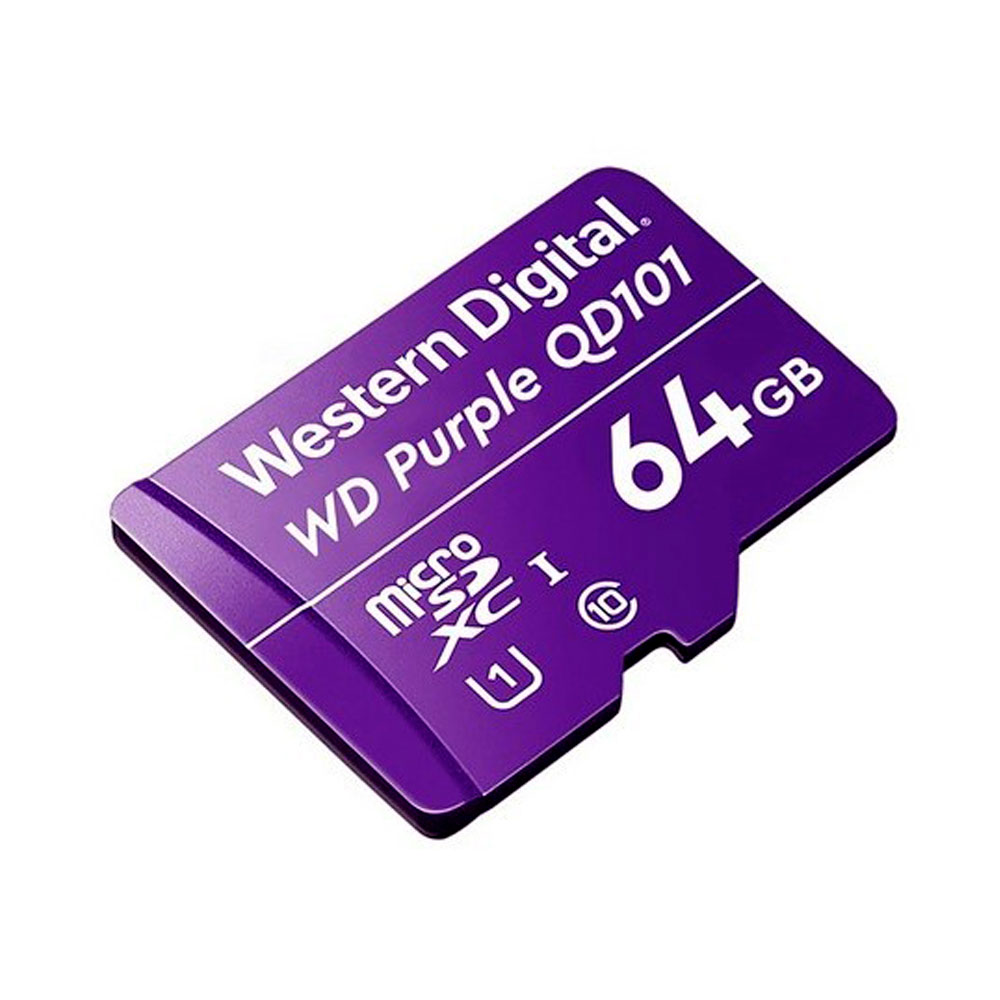 Additional Image for Tarjeta MicroSD WESTERN DIGITAL 64GB Para Cámaras de Seguridad COLOR Purpura
