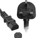 Cable De Poder 1.2M Real Cobre 100% (Redondo) Genérico 