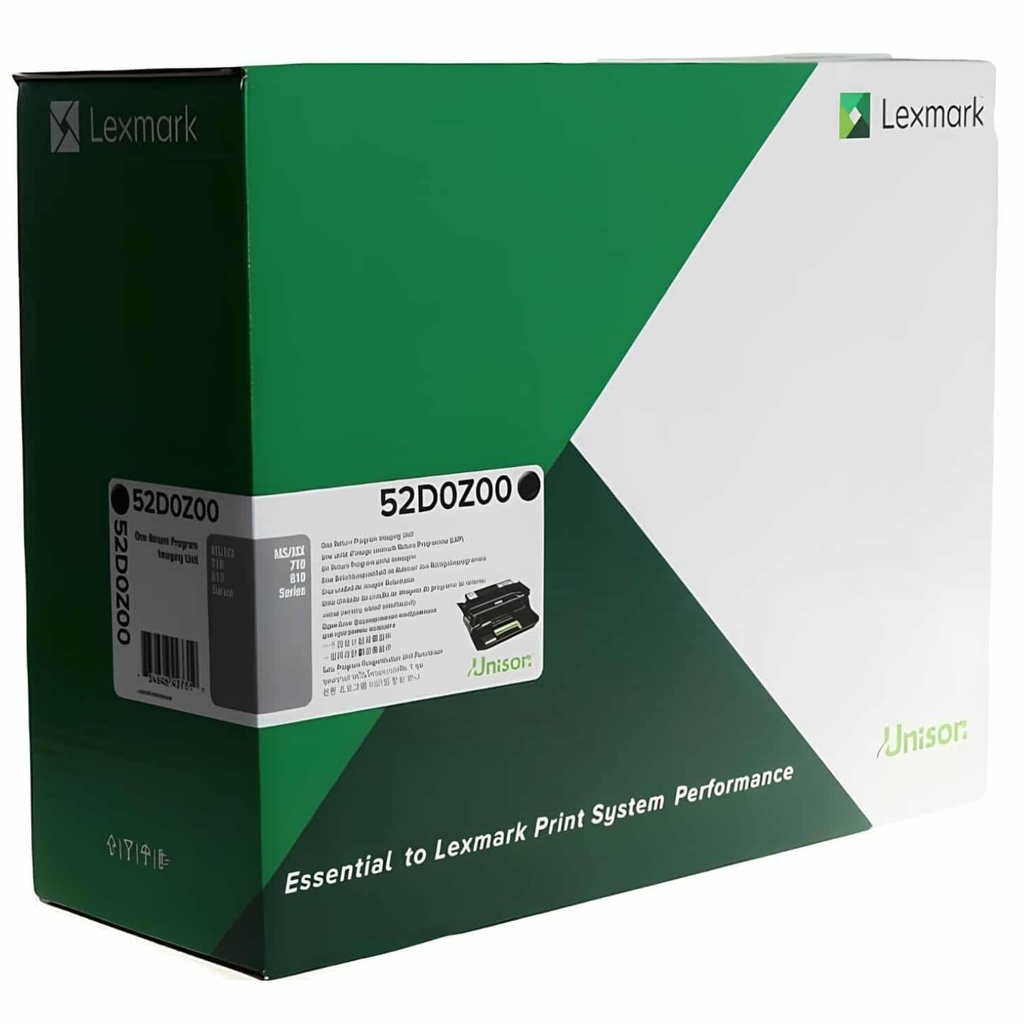 Unidad De Imagen Lexmark 100.000 Págs Compatible Con MX710/MX711/MX810/MX811/MX812/MS810/MS811 Negro